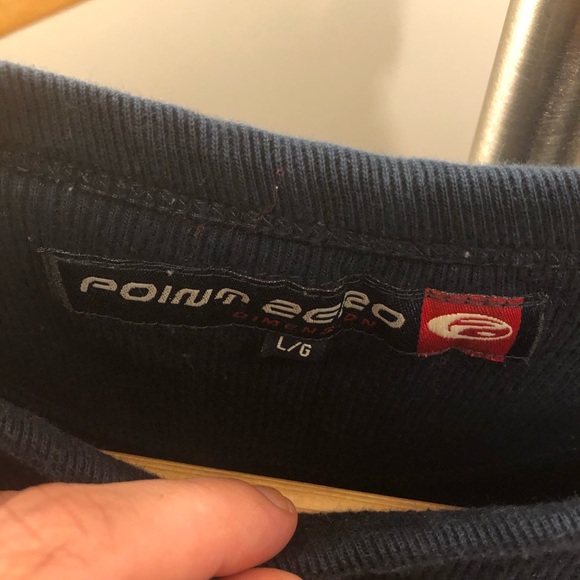 💜 Point Zero Slim fit men’s ribbed shirt in SZ L - Picture 5 of 7